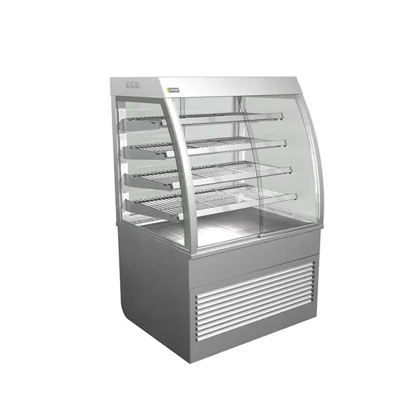 Cossiga D4RF Series Cossiga Dimension Series Floor Standing Curved Refrigerated Display