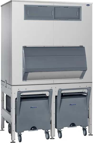 Follett ITS2250SG Follett 1,186kg Single Door Ice Storage Bin and Transport System
