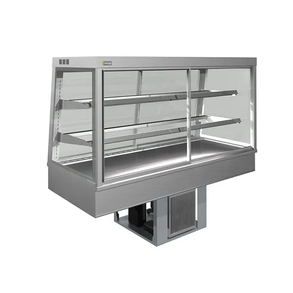 Cossiga SC4CC Series Cossiga Counter Series Square Glass Compact Refrigerated Display