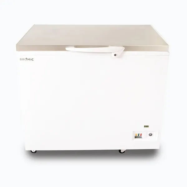 Bromic CF0300FTSS-NR Storage Chest Freezer, 296L, Stainless Steel Top