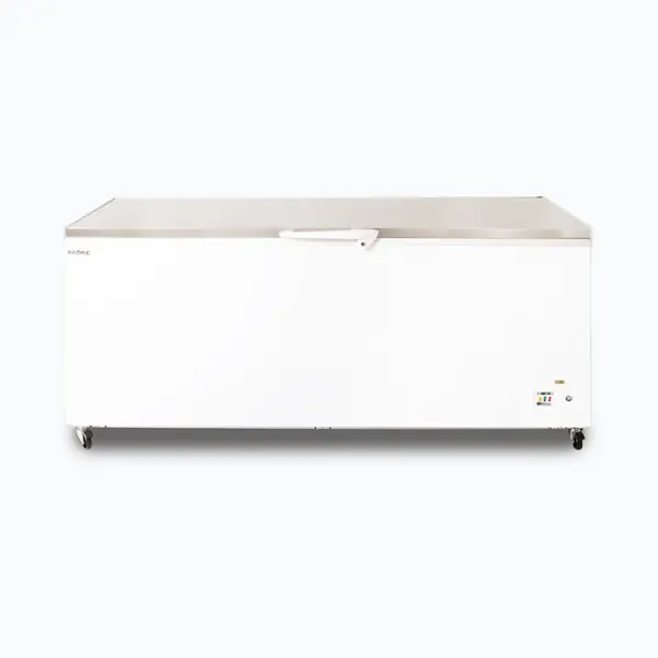 Bromic CF0700FTSS-NR Storage Chest Freezer, 675L, Stainless Steel Top