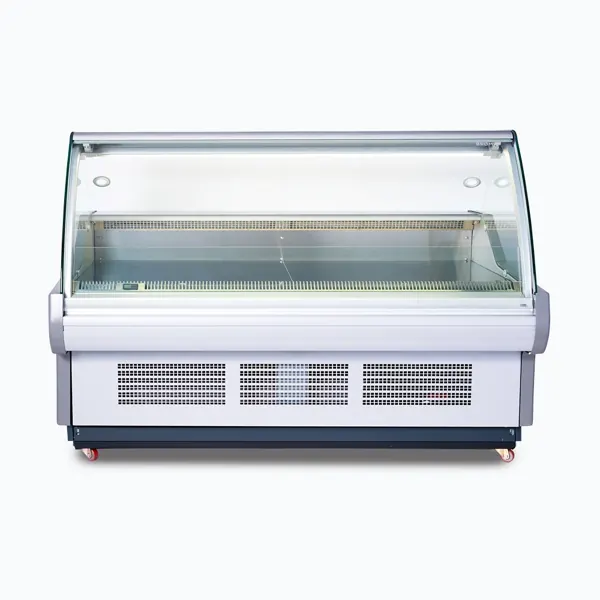 Bromic DD1875CG-NR Curved Glass Deli Display, 1955mm