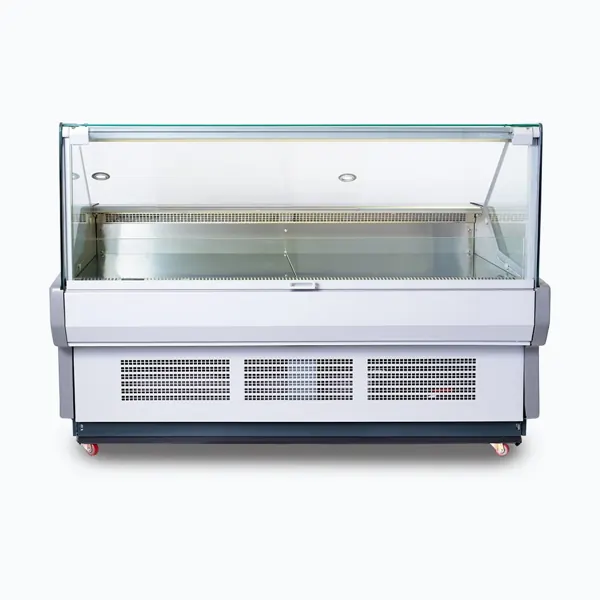 Bromic DD1875SG-NR Square Glass Deli Display, 1955mm