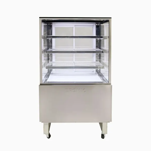 Bromic FD4T0660C-SS-RW Chilled Food Display, 660mm, 4 Tier