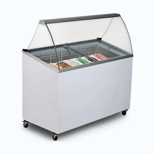 Bromic GD0007S-NR Gelato / Ice Cream Display Freezer, 7 Basket
