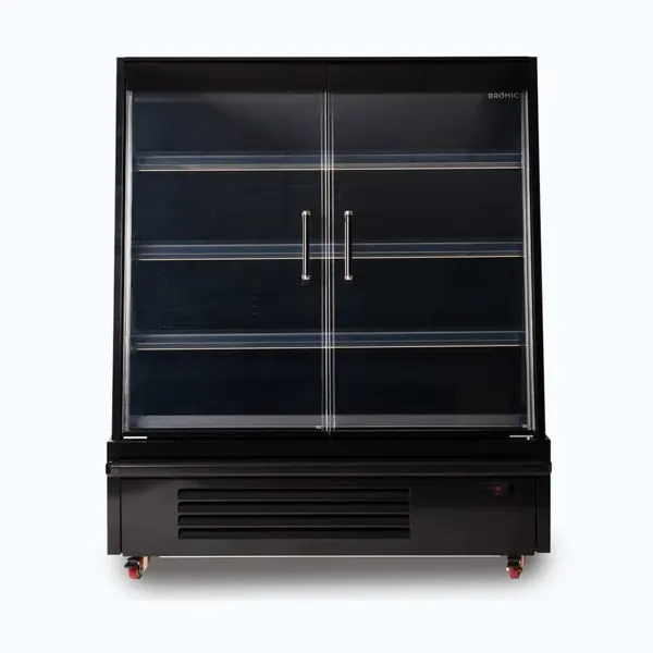 Bromic SKU 3335640-NR Semi Vertical Display Fridge, 1250mm, 2 Doors, Hinged