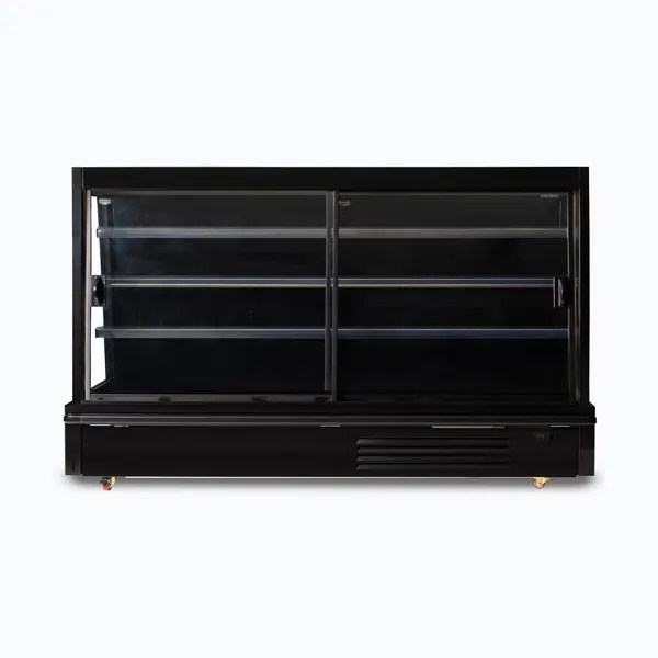 Bromic SKU 3335647-NR Semi Vertical Display Fridge, 2500mm, 4 Doors, Sliding