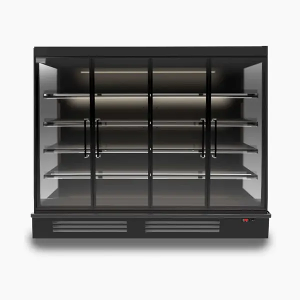 Bromic SKU 3335656-NR Full Height Multideck Fridge with Doors, 2500mm