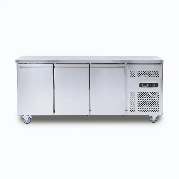 Bromic UBF1795SD-NR Under Bench Freezer, 417L, 3 Doors, Stainless Steel
