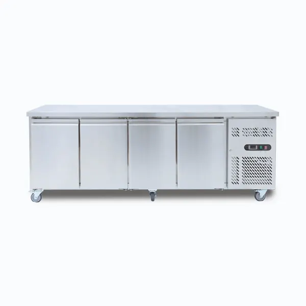 Bromic UBF2230SD-NR Under Bench Freezer, 553L, 4 Doors, Stainless Steel