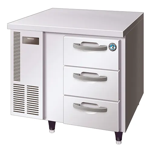 Hoshizaki RTC-90DEA-GN-3D 160L 3 Drawer 100mm Deep Gastronorm Underbench Refrigerator on castors