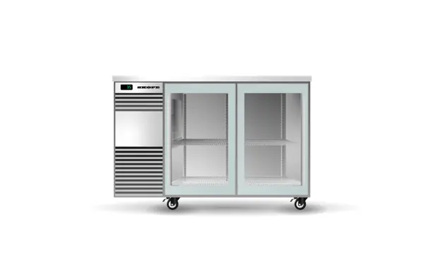 SKOPE BB.2.GSL BackBar 2 Glass Sliding Door Fridge
