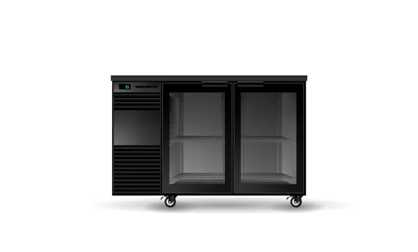 SKOPE BB.2.GSW BackBar 2 Glass Swing Door Fridge