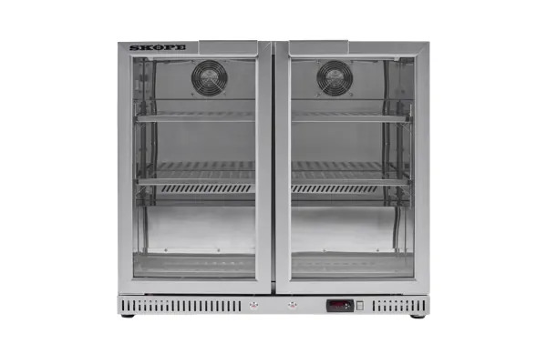 SKOPE BC.2.GSW Ascend 2 Glass Door Bar Cooler