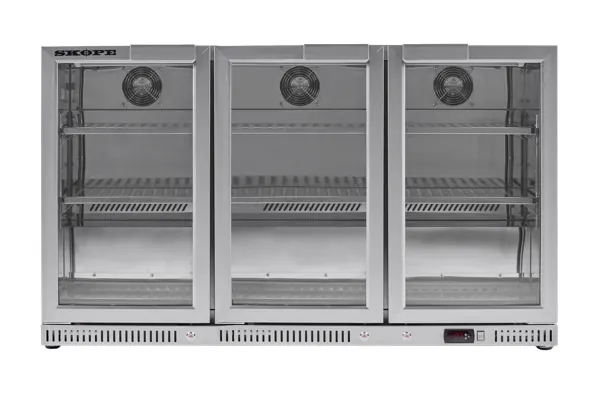 SKOPE BC.3.GSW Ascend 3 Glass Door Bar Cooler