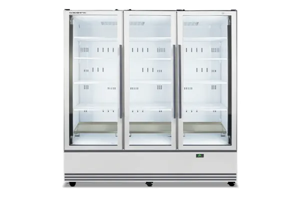 SKOPE BME1500N-A BME1500N-A 3 Glass Door Display or Storage Fridge