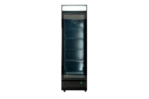 SKOPE BME400N-AC ActiveCore 1 Glass Door Display or Storage Fridge, Lit Sign