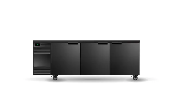 SKOPE CL.3.SSW BackBar 3 Solid Swing Door CounterLine Fridge