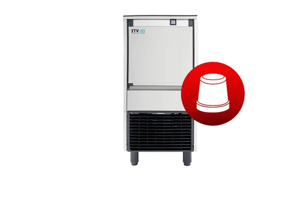 ITV GALA NG30 A DP GALA NG30 A Self Contained Drain Pump Ice Cube Maker R290