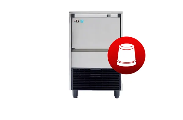 ITV GALA NG60 A DP GALA NG60 A Self Contained Drain Pump Ice Cube Maker R290