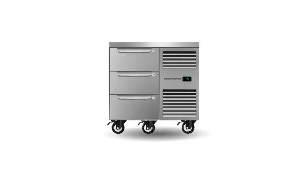 SKOPE PG11.UBF.1.D3.RH ProSpec 3 Drawer, 1 Bay, Underbench GN1/1 Right Hand Freezer