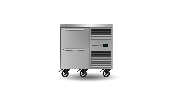 SKOPE PG11.UBR.1.D2.RH ProSpec 2 Drawer, 1 Bay, Underbench GN 1/1 Right Hand Fridge