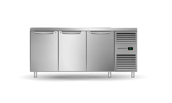 SKOPE PG13.PPS.3.SD.RH ProSpec 3 Solid Door Salad Preparation GN1/3 Right Hand Fridge