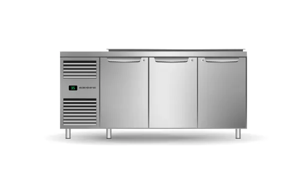 SKOPE PG13.PPS.DC.3.SD ProSpec 3 Solid Door Salad Preparation Drop-in Collar GN1/3 Fridge