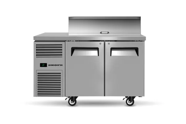 SKOPE RF7.PPS.2.SD ReFlex 2 Solid Door GN Compatible Salad Preparation Fridge