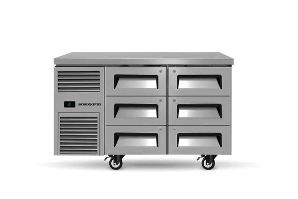 SKOPE RF7.UBR.2.D6 ReFlex 6 Drawer Underbench GN 1/1 Fridge