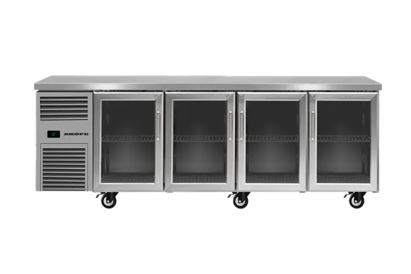 SKOPE RF7.UBR.4.GD ReFlex 4 Glass Door Underbench GN 1/1 Compatible Fridge