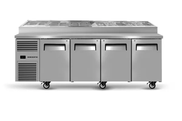 SKOPE RF8.PPZ.4.SD ReFlex 4 Solid Door GN Compatible Pizza Preparation Fridge