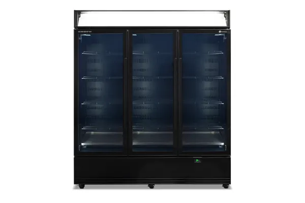 SKOPE SKB1500N-AC ActiveCore 3 Glass Door Display or Storage Fridge, Lit Sign