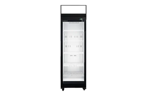 SKOPE SKFT650N-AC ActiveCore 1 Glass Door Upright Display or Storage Freezer, Lit Sign