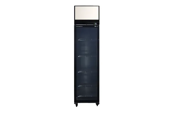SKOPE SKT500N-AC ActiveCore 1 Glass Swing Door Upright Fridge with Lit Sign