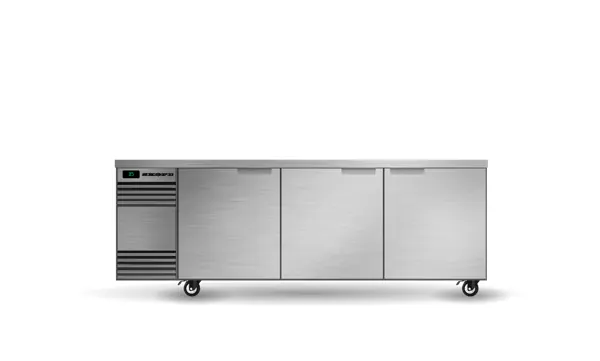 SKOPE SL.3.SSW BackBar 3 Solid Swing Door SlimLine Fridge