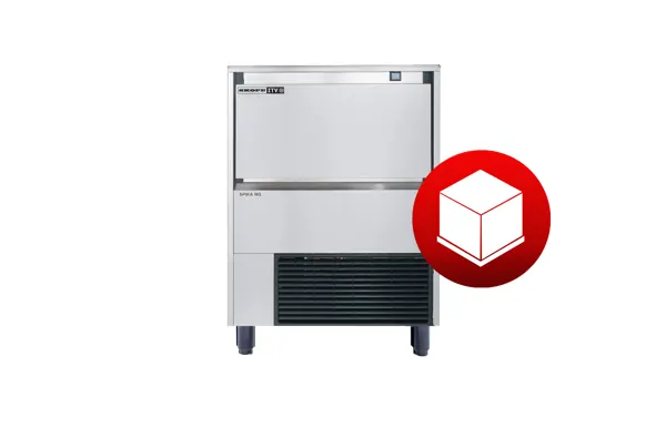 ITV SPIKA NG100A FD DP SPIKA NG100 A Full Dice Self-Contained Drain Pump Ice Cube Maker R290