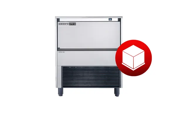 ITV SPIKA NG150A FD DP SPIKA NG150 A FullDice Self-Contained Drain Pump Ice Cube Maker R290