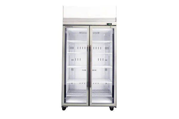 SKOPE TMF1000N-AC ActiveCore 2 Glass Door Display or Storage Freezer, Lit Sign