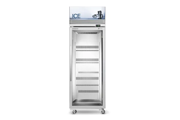 SKOPE TMF650N-Ice ActiveCore 1 Glass Door Upright Display or Storage Freezer