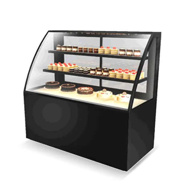Williams CAKE-U-1500-HG-C Curved Cake Display Showcase CAKE-U-1500-HG-C