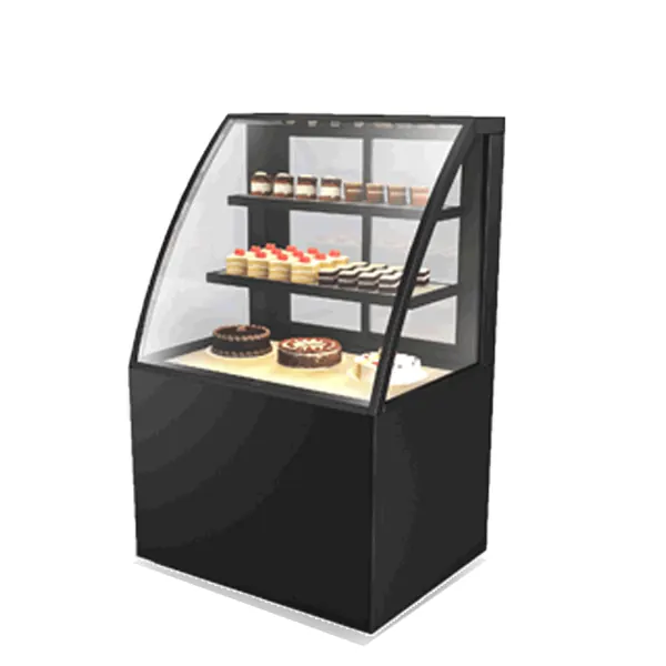 Williams CAKE-U-900-HG-C Curved Cake Display Showcase CAKE-U-900-HG-C