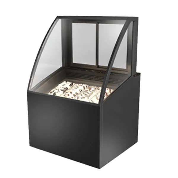 Williams IC-U-900-HG-C Curved Ice-cream Display Showcase IC-U-900-HG-C